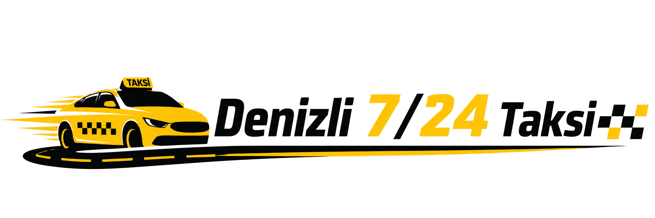 Denizli 7/24 Taksi Logo